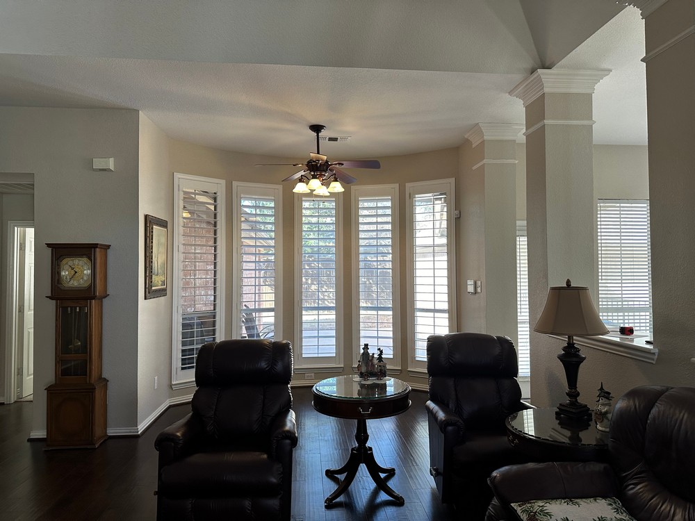 Beautiful Plantation Shutters on Grand View Dr in North Richland Hills, TX Thumbnail